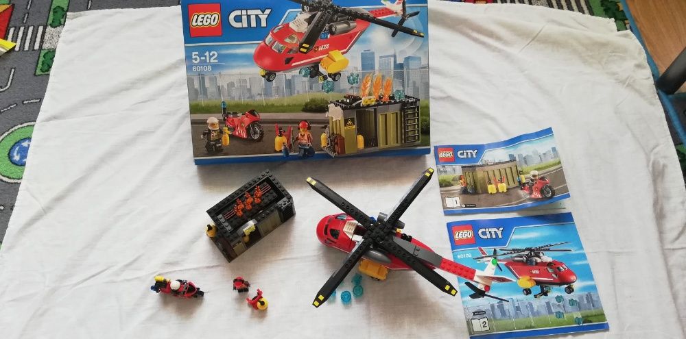 -44% Lego City 60108 Unitatea de interventie pompieri, Trimit Gratis