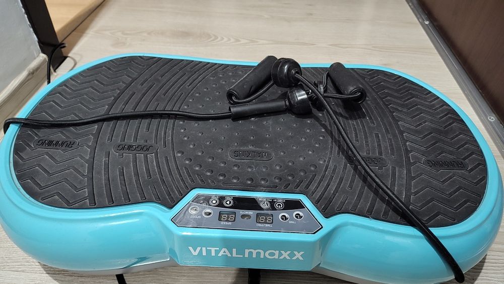 Placa fitness cu vibratii Vitalmaxx, 68 x 40 x 16 cm