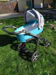Детска количка Baby Design-Husky 2in1 + кошче за кола Baby Design