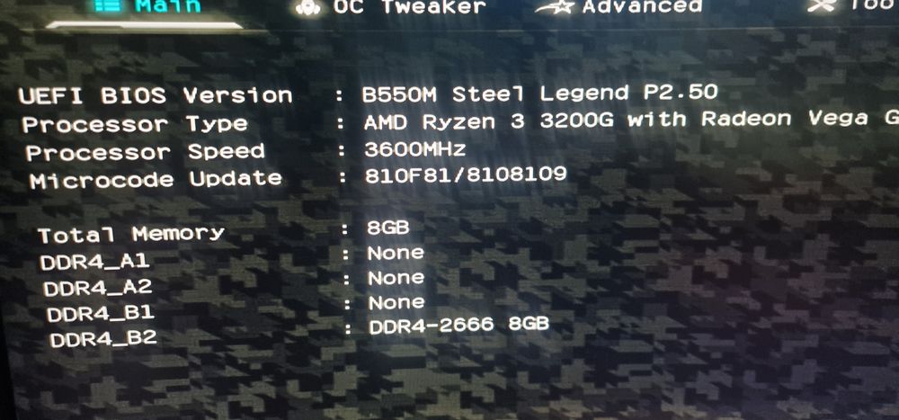 Vand placa de baza Asrosk b550m