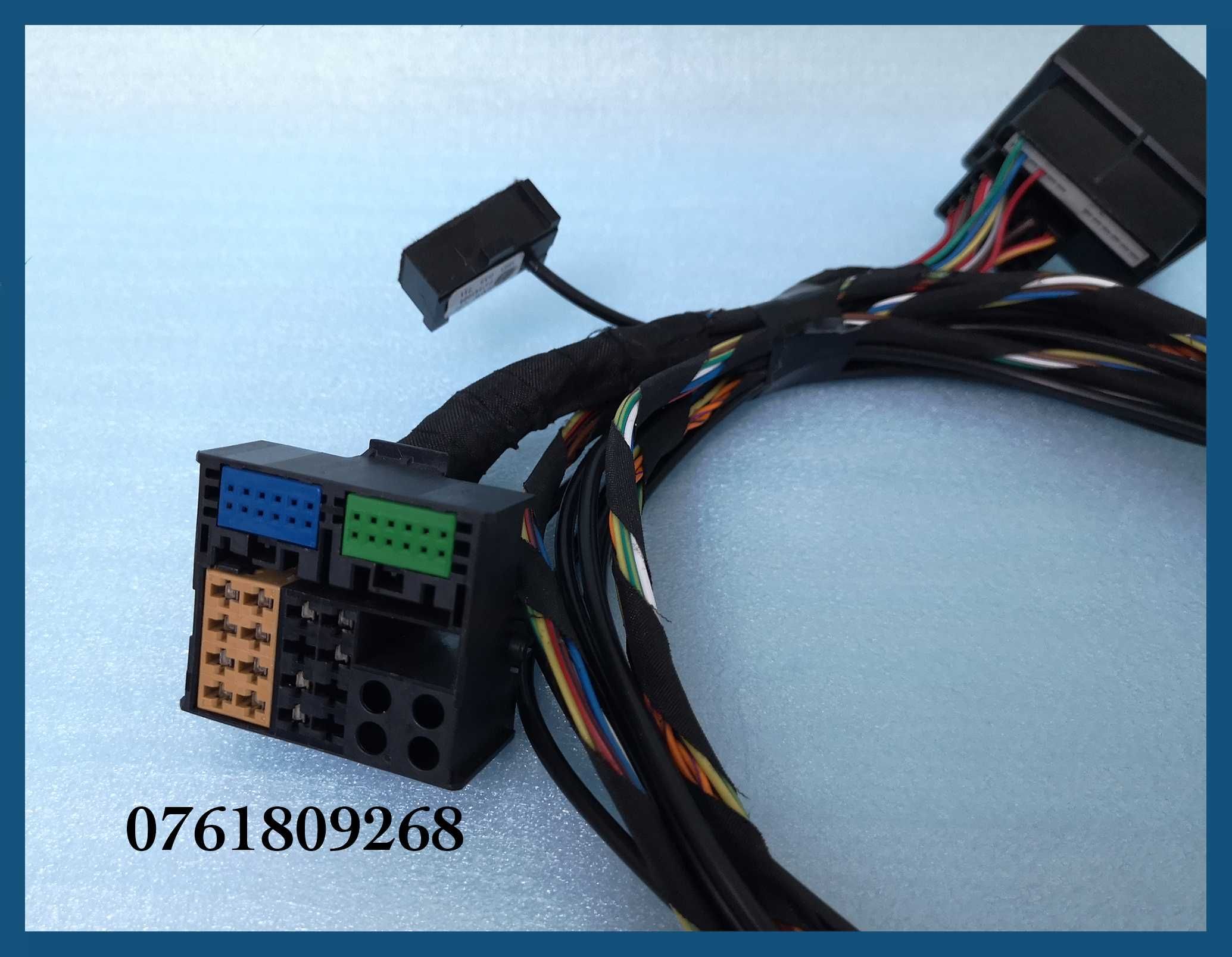 Kit cablaj si microfon modul bluetooth 9W2 / 9W7 pentru VW SKODA SEAT