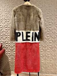 Луксозно дълго палто от норка Philipp Plein