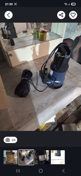 Продаю дренажный насос