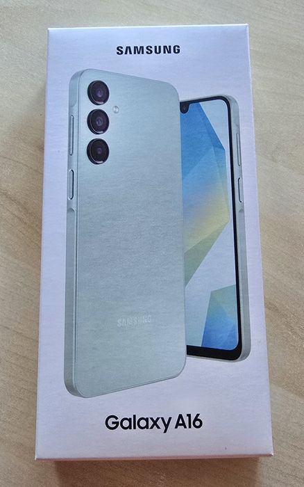 Samsung A16, SM-A165F/DSB, 128 GB - чисто нов, неразопакован, Light Gr