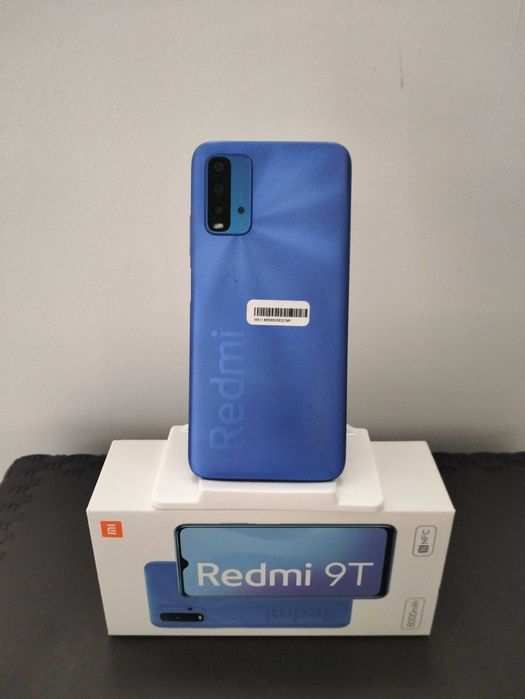 Telefon NOU mobil Xiaomi Redmi 9T, Dual SIM, 128GB, husa si sim CADOU