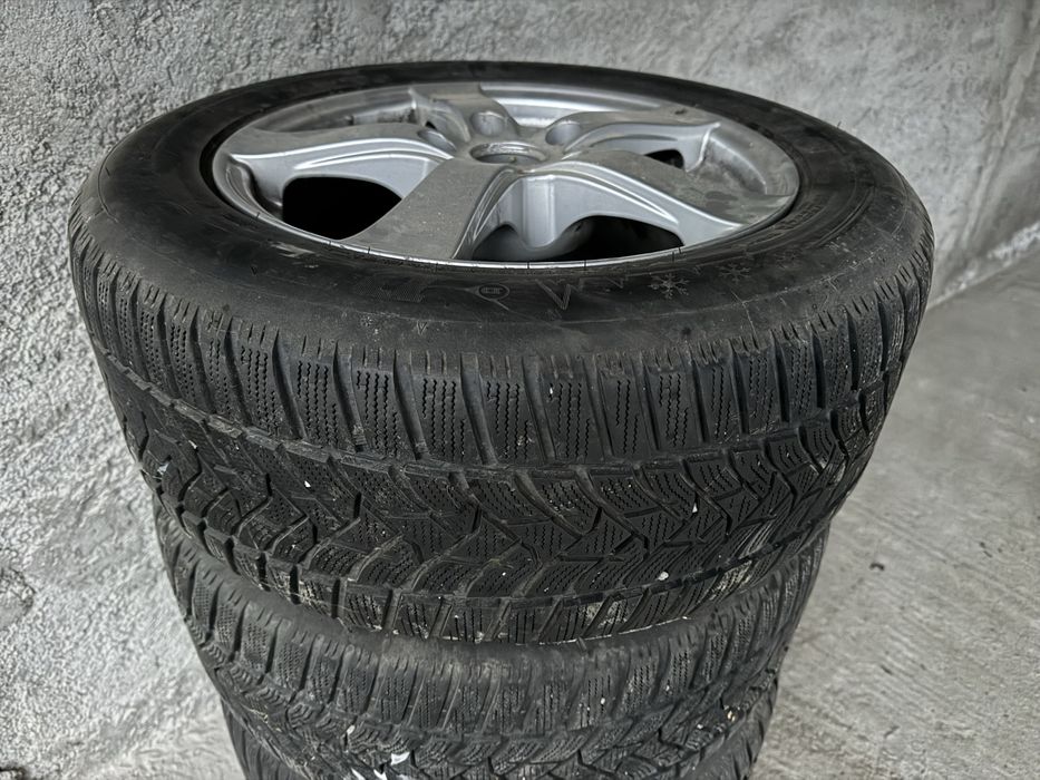 Jante 5x112 VW, Audi; Anvelope Dunlop 225/55/16