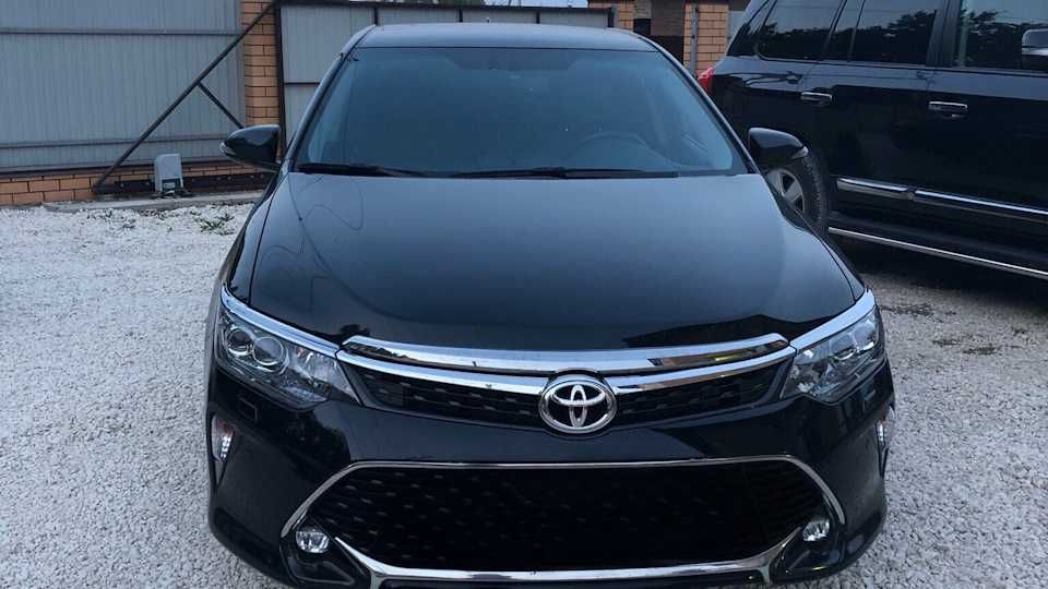 Поворотник в бампере на Камри 55 Эксклюзив / Camry 55 Exclusive