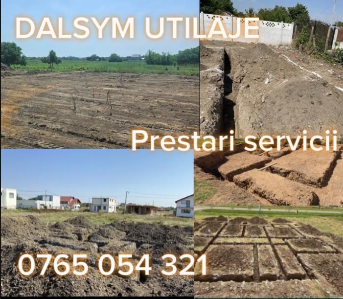 Inchiriez buldoexcavator - Berceni/Vidra/Dobreni