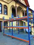 Rafturi metalice cu grătare zincate