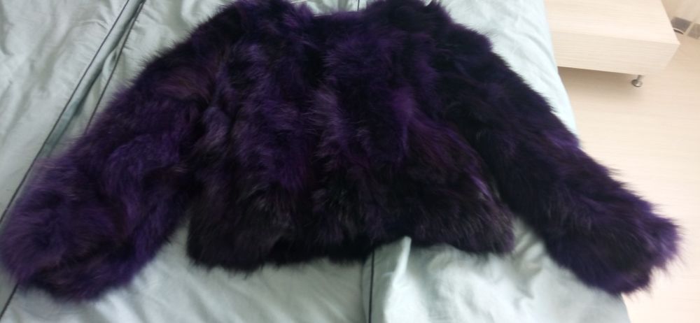 Палто от естествен косъм