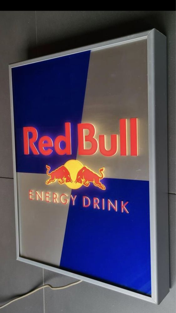 Red bull-Огледало/Arte e Design/Neon-Logo Red bull