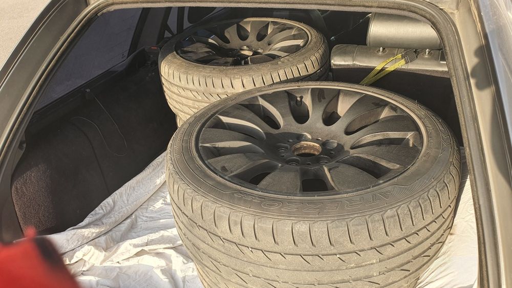 Set jante + anvelope BMW E39 E65