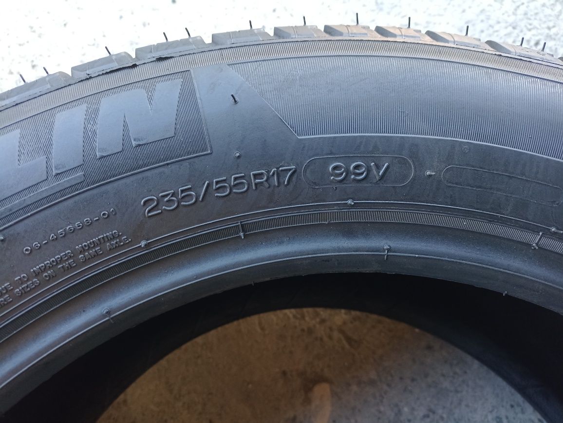 4 anvelope NOI M+S Michelin 235/55 R17 dot 4519