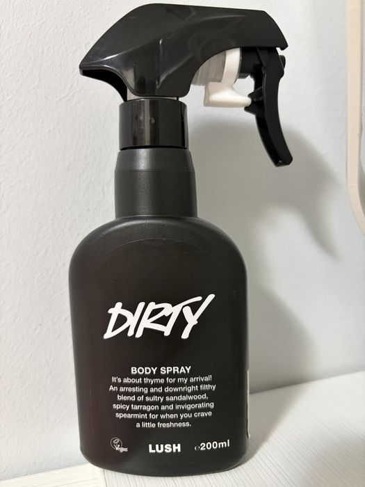 Lush bidy spray dirty