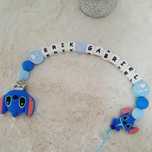 Lant suzeta personalizat  silicon (stich)