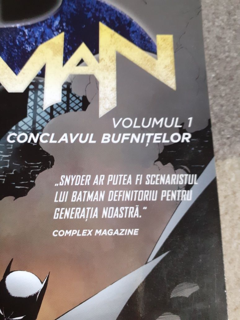 Batman volumul 1- conclavul bufnitelor