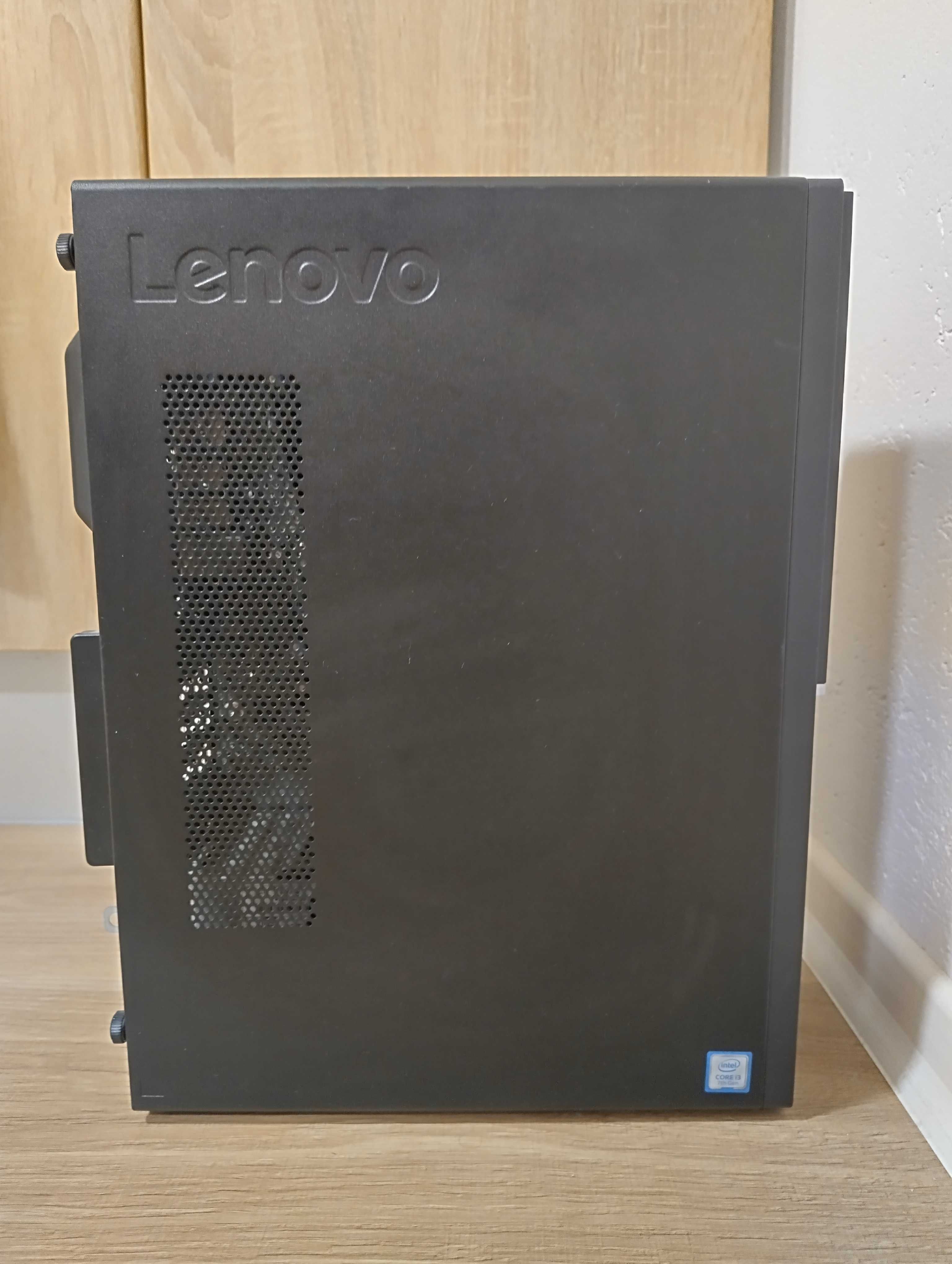 Компютър Lenovo V520/ i3-7100/ 8GB RAM DDR4/ 256GB m2 SSD + 500GB HDD