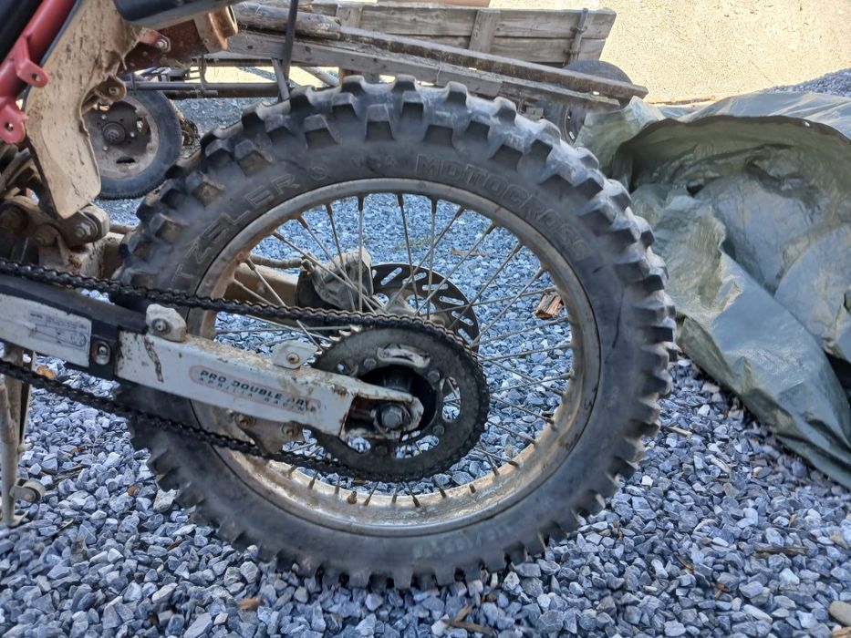 Vând cros cu cadru modificat de 125