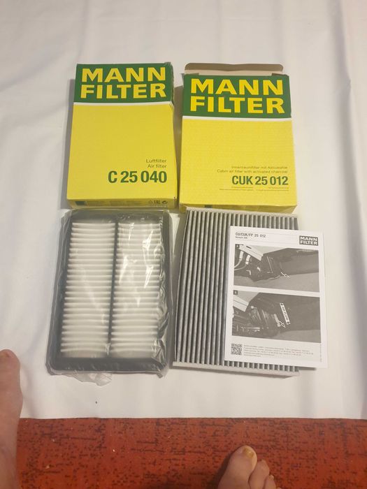 Set fitru aer+polen pentru Nissan X-Trail