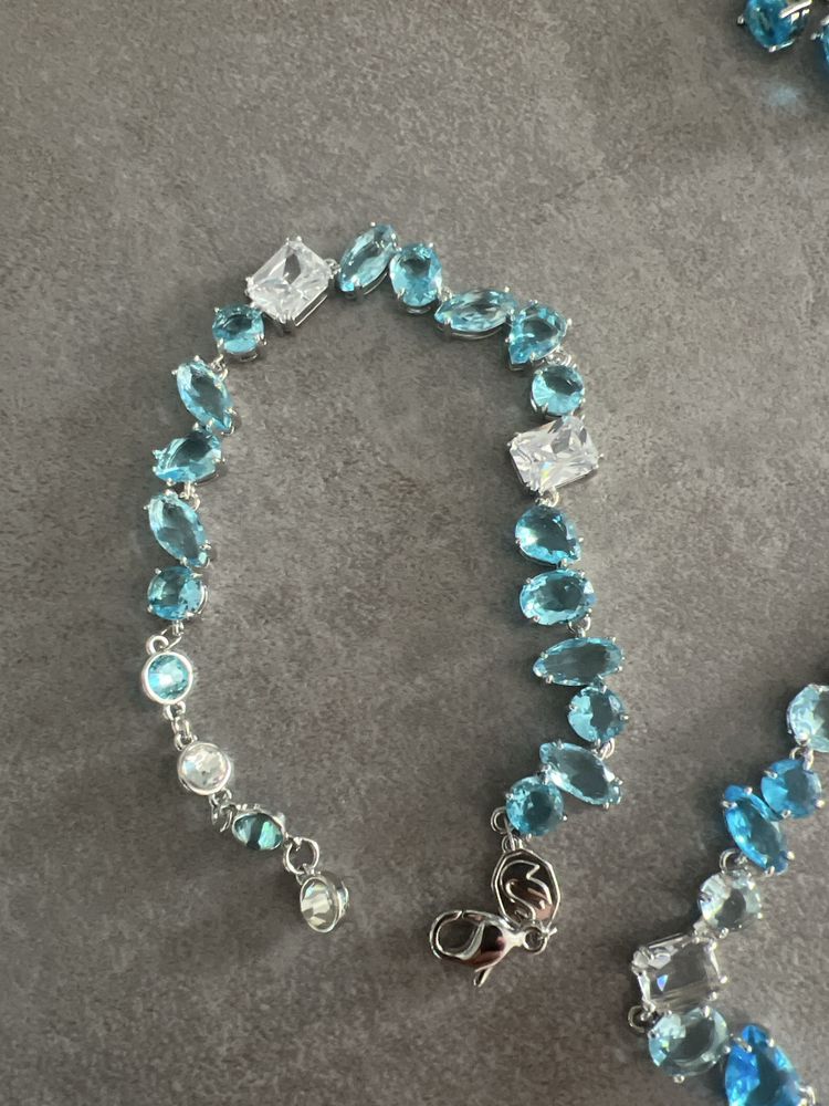 Colier+ bratara + cercei swarovski