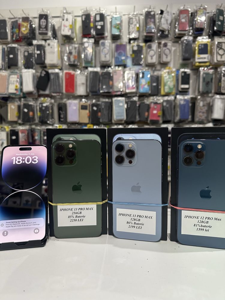 iSellStore Valcea: iPhone 12/13/14/15 Pro Max 128/256GB