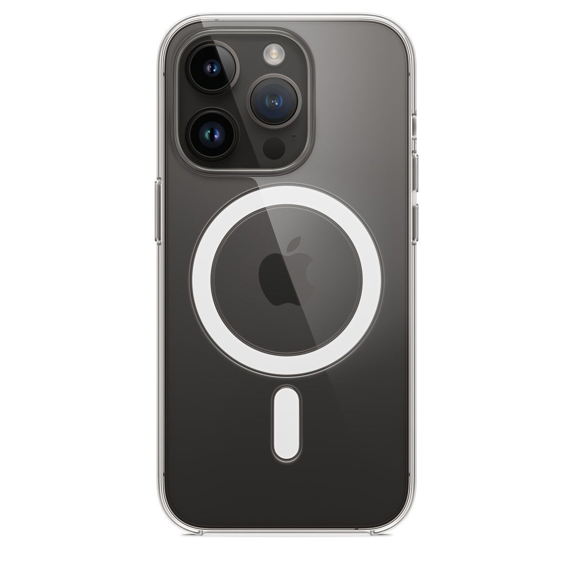 16 pro/16 promax Прозрачный чехол для iPhone 16 Pro, 16 ProMax с MagSa
