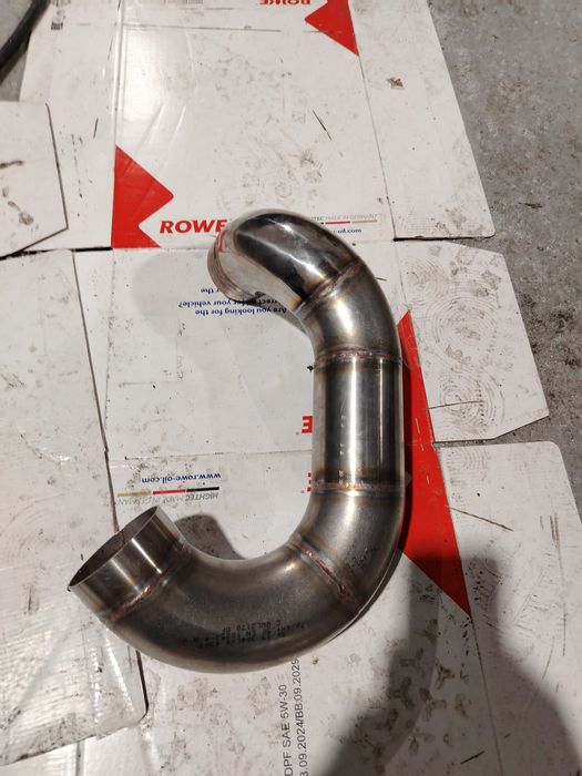 Vând traseu intercoler bmw 76mm