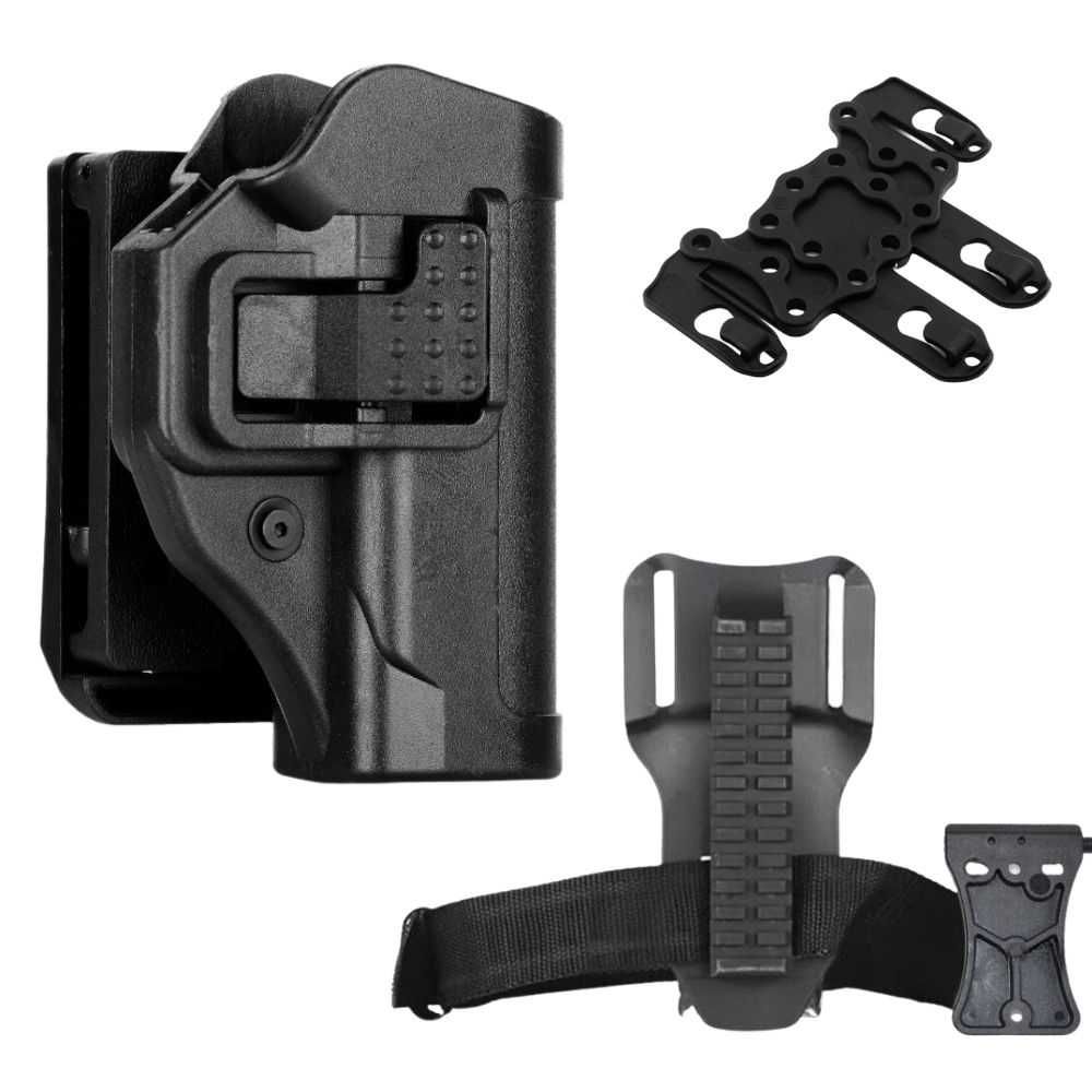 Toc Pistol CARPATI, Holster cu 3 tipuri de prindere