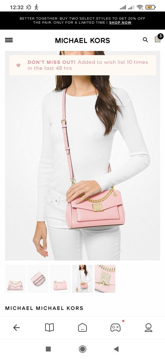 Сумка Michael Kors кожа, оригинал