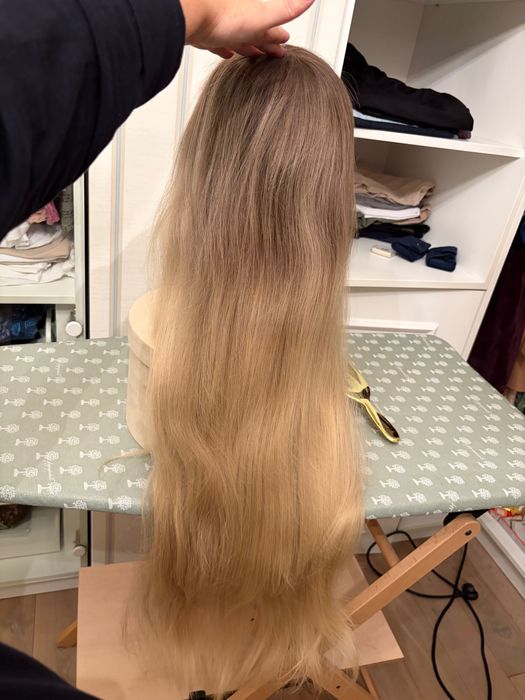 Перука Baldylox, естествена коса с най-високо качество, размер M, 83см