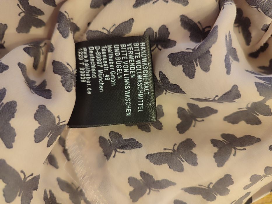 Hallhuber-100%Silk Стил без усилие за съвременната жена