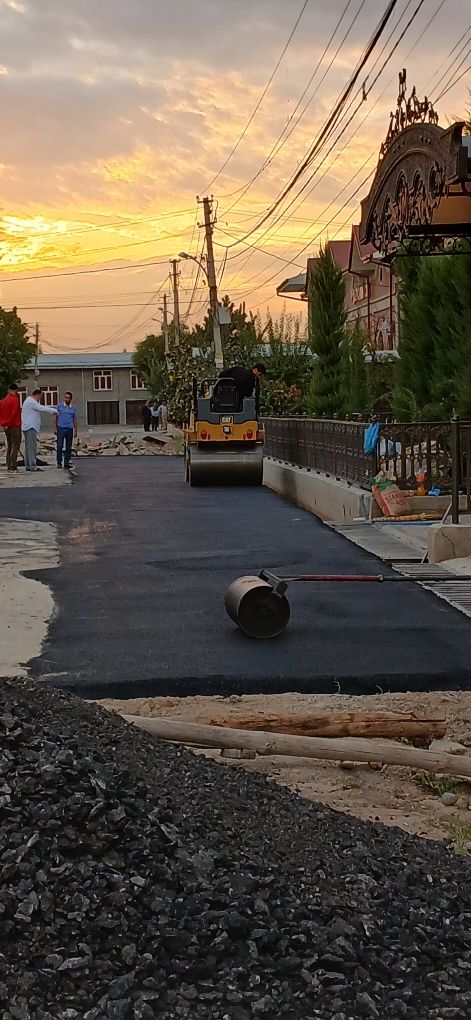 Asfalt yotqizish xizmati