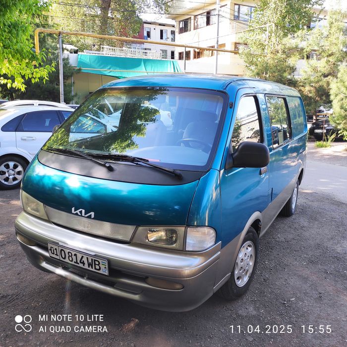 ,Kia 1995 год грузопассажирский. Дизель.