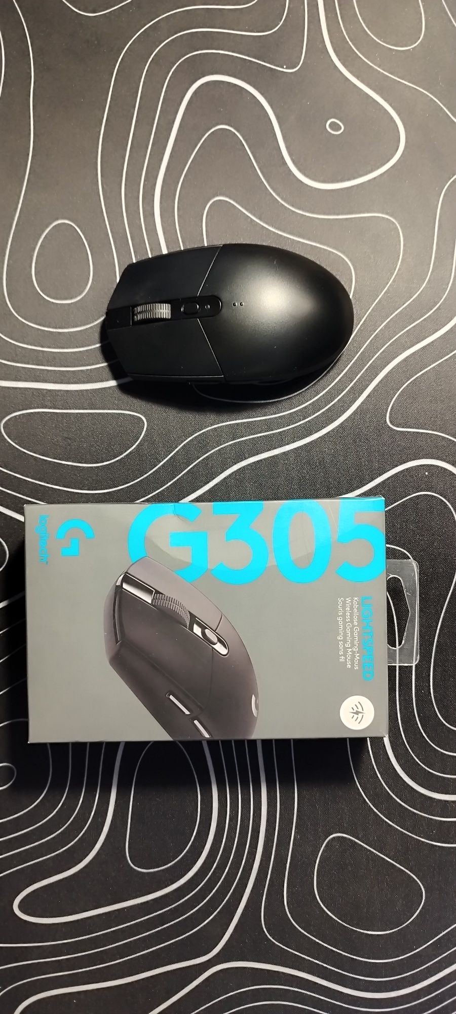 Мышь Logitech G305 LIGHTSPEED черный