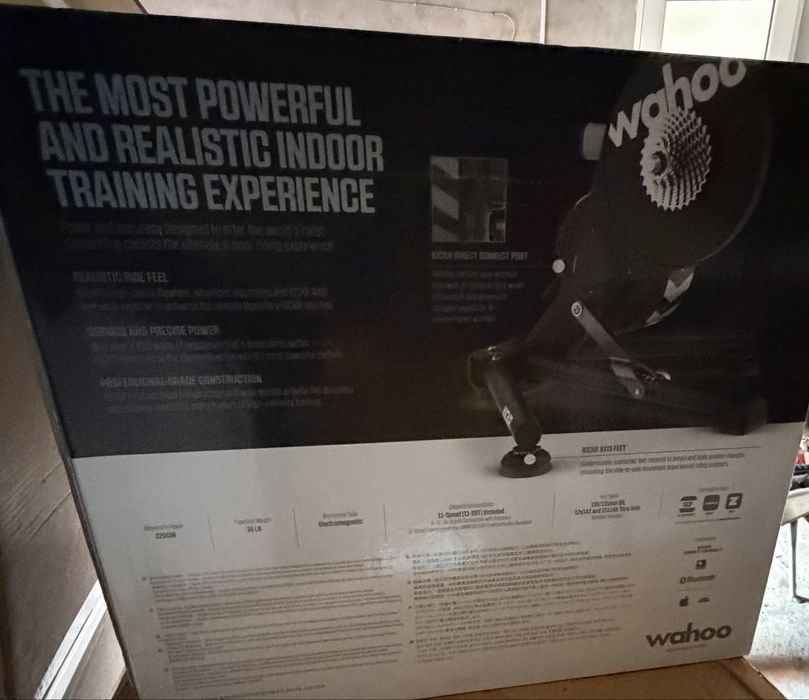 Wahoo Kickr Smart Bike Trainer V5 – nou, sigilat