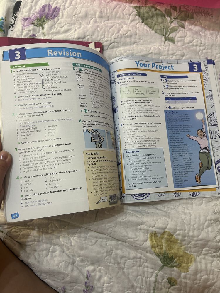 Project book and workbook