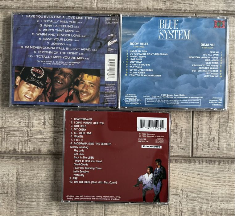 Cd-uri muzica italo-disco/pop/rock anii 80-90