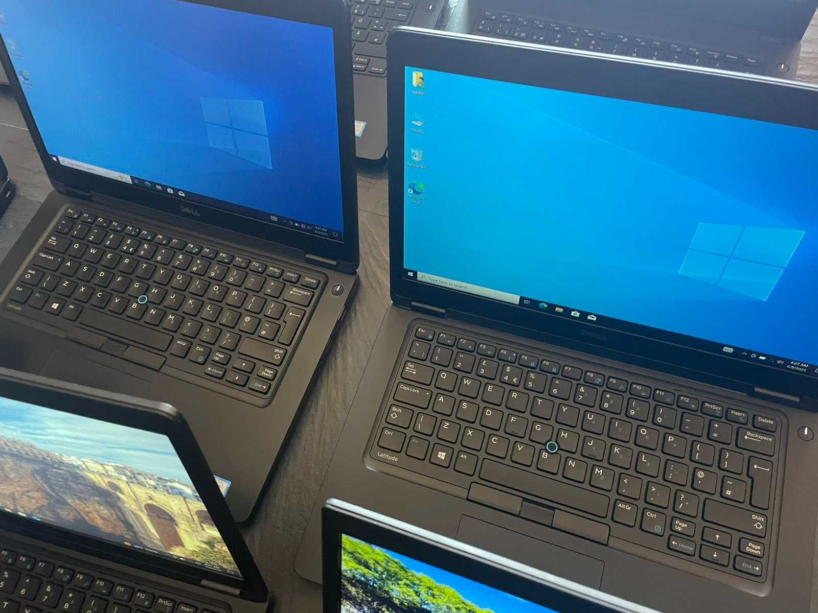 10 броя DELL LATITUDE i5 - 7th, 8th gen / 8GB RAM / КЛАС А / А-