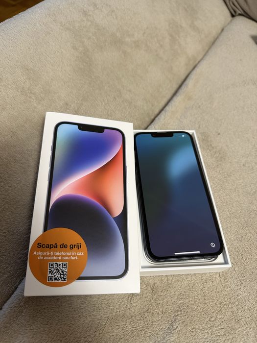 Iphone 14 fullbox  neverlock 94% sanatate baterie