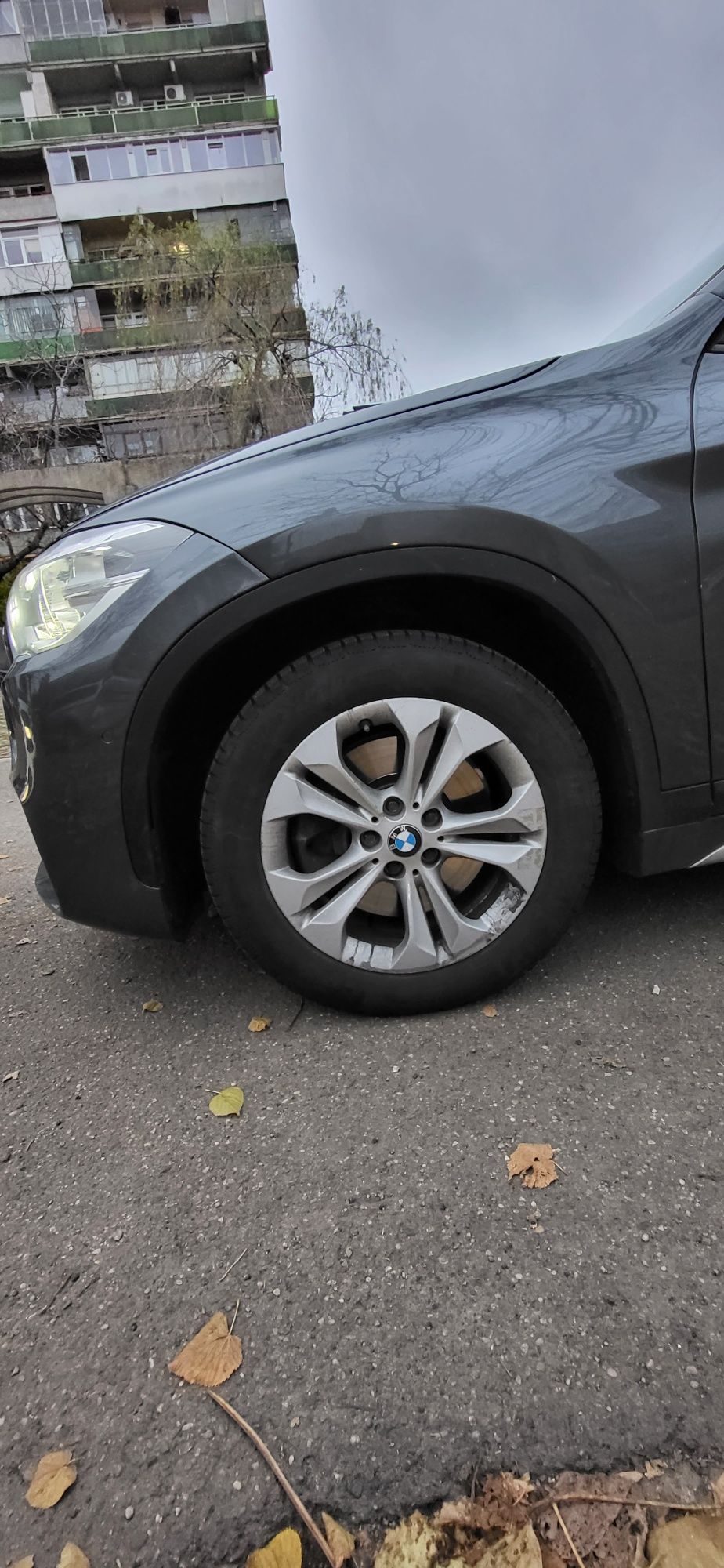 Jante BMW 17" cu Senzori și cauciucuri Michelin iarnă