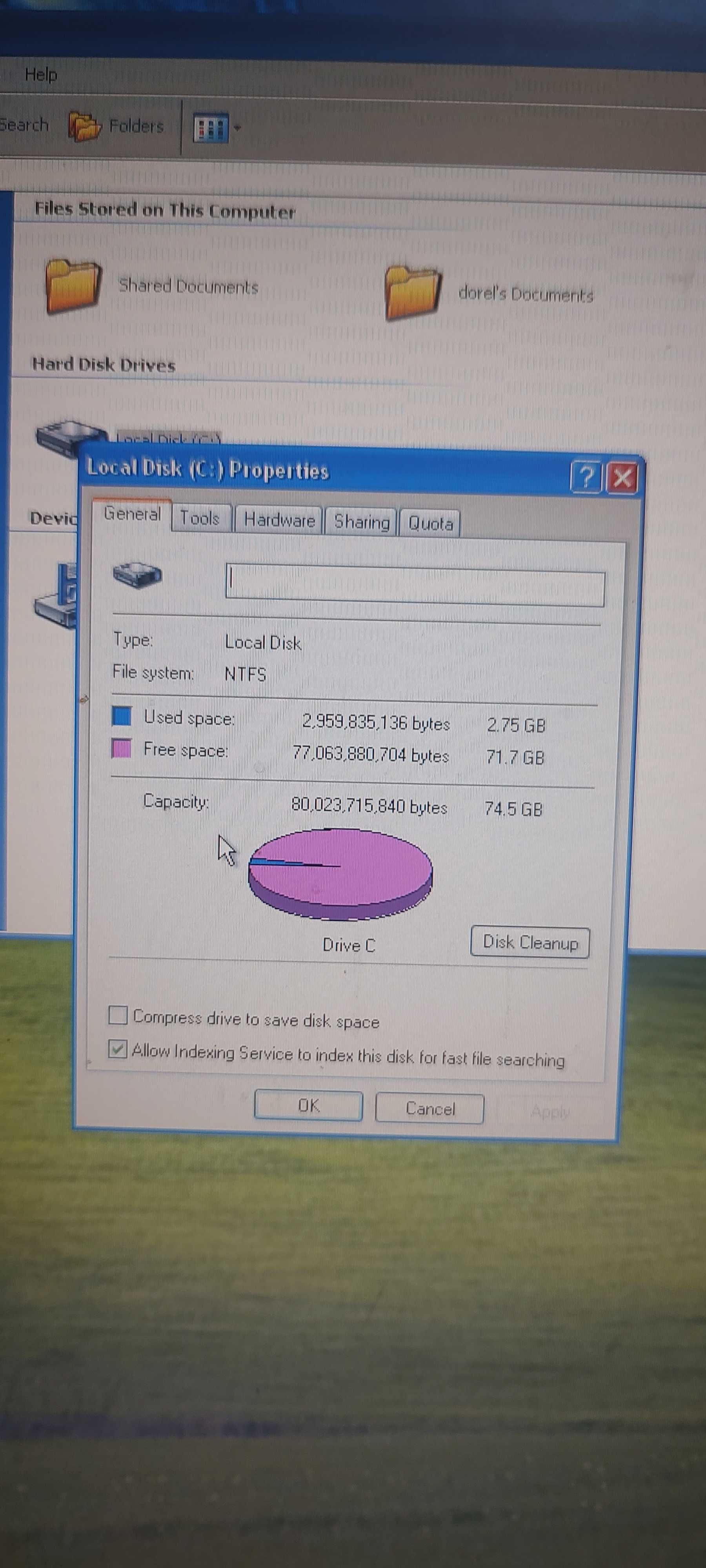 Laptop Dell Inspiron 8100