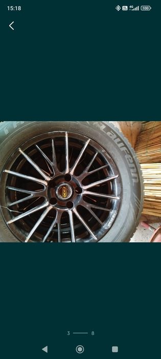 Set jante + cauciucuri iarna Mazda