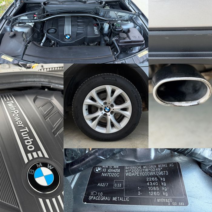 Bmw X3 2.0d xDrive Euro 5 2010 •Automat• Full