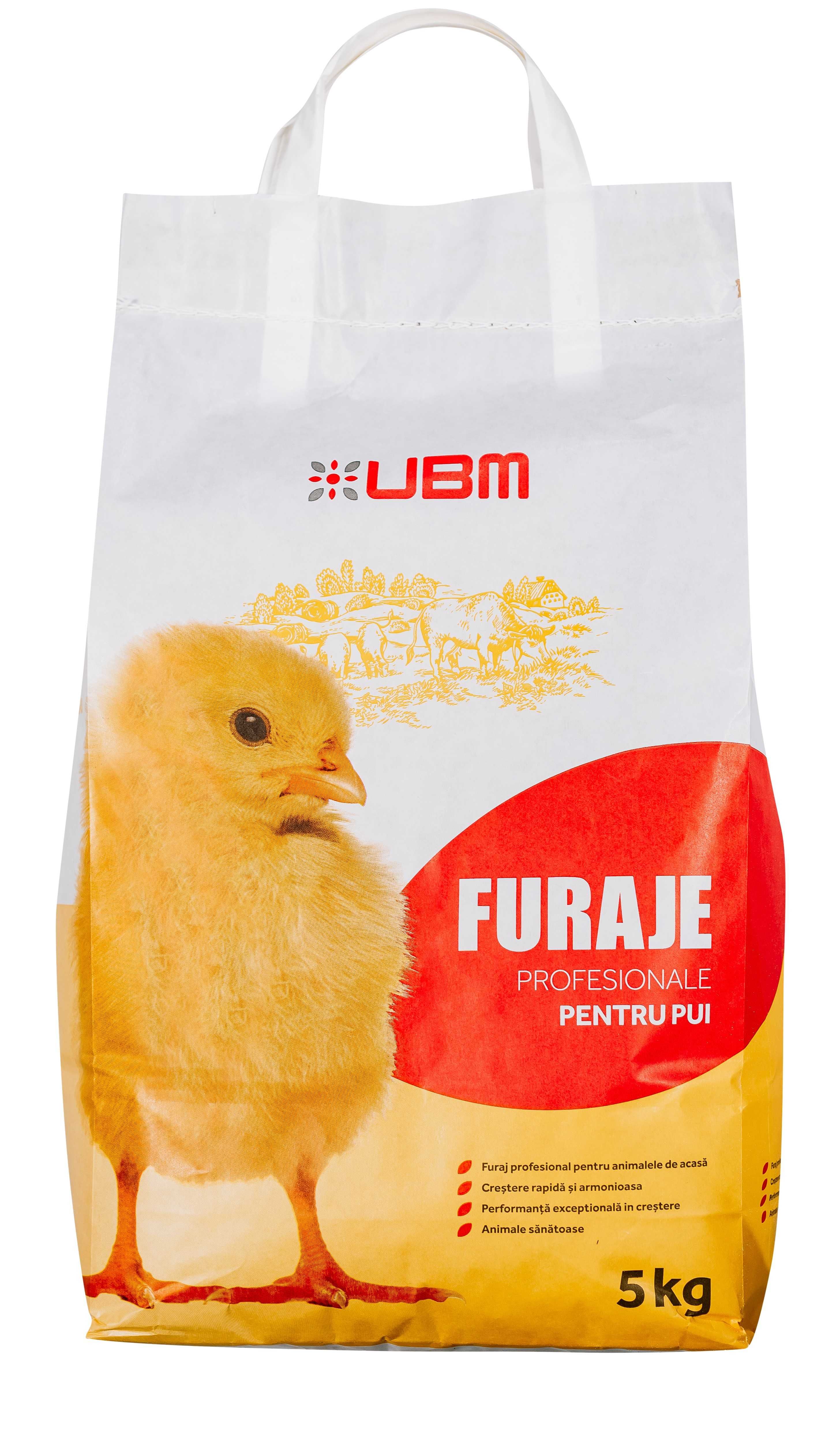 Furaj granulat profesional starter pui x 5 kg