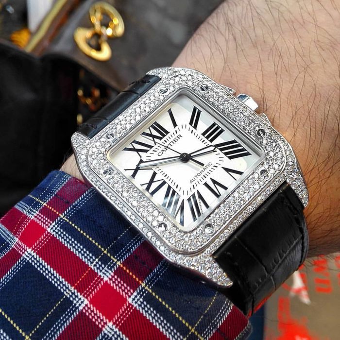 Cartier Santos 100