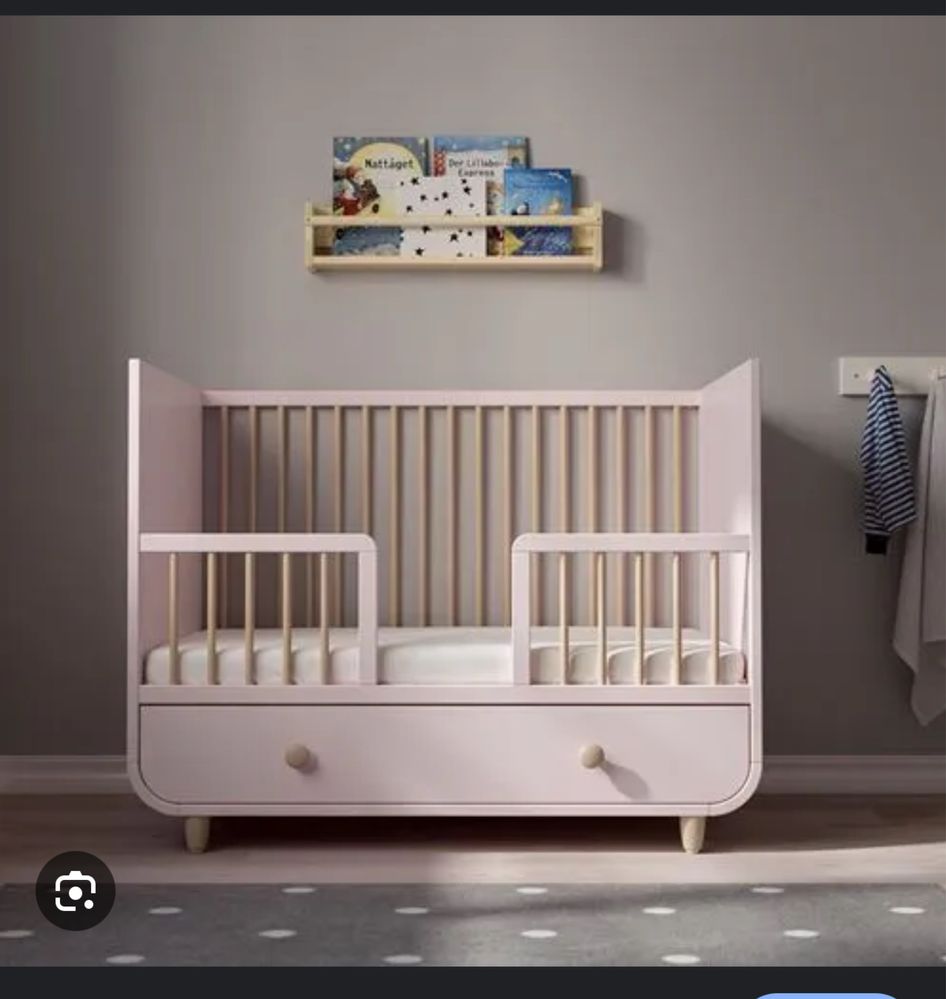 Pat bebe myllra ikea pat copil - stare impecabila, pret fix