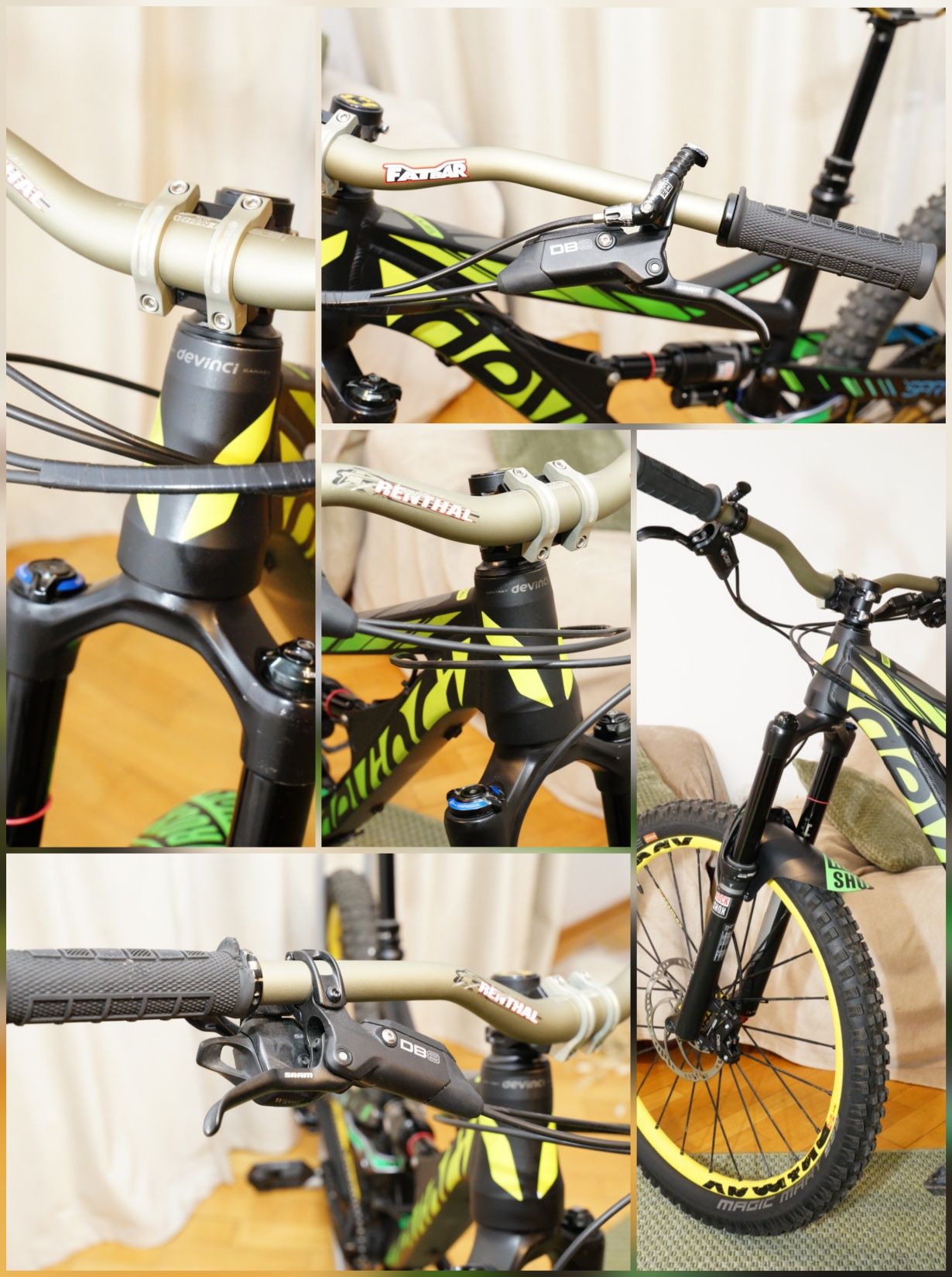 Bicicleta full suspension enduro DeVinci Spartan