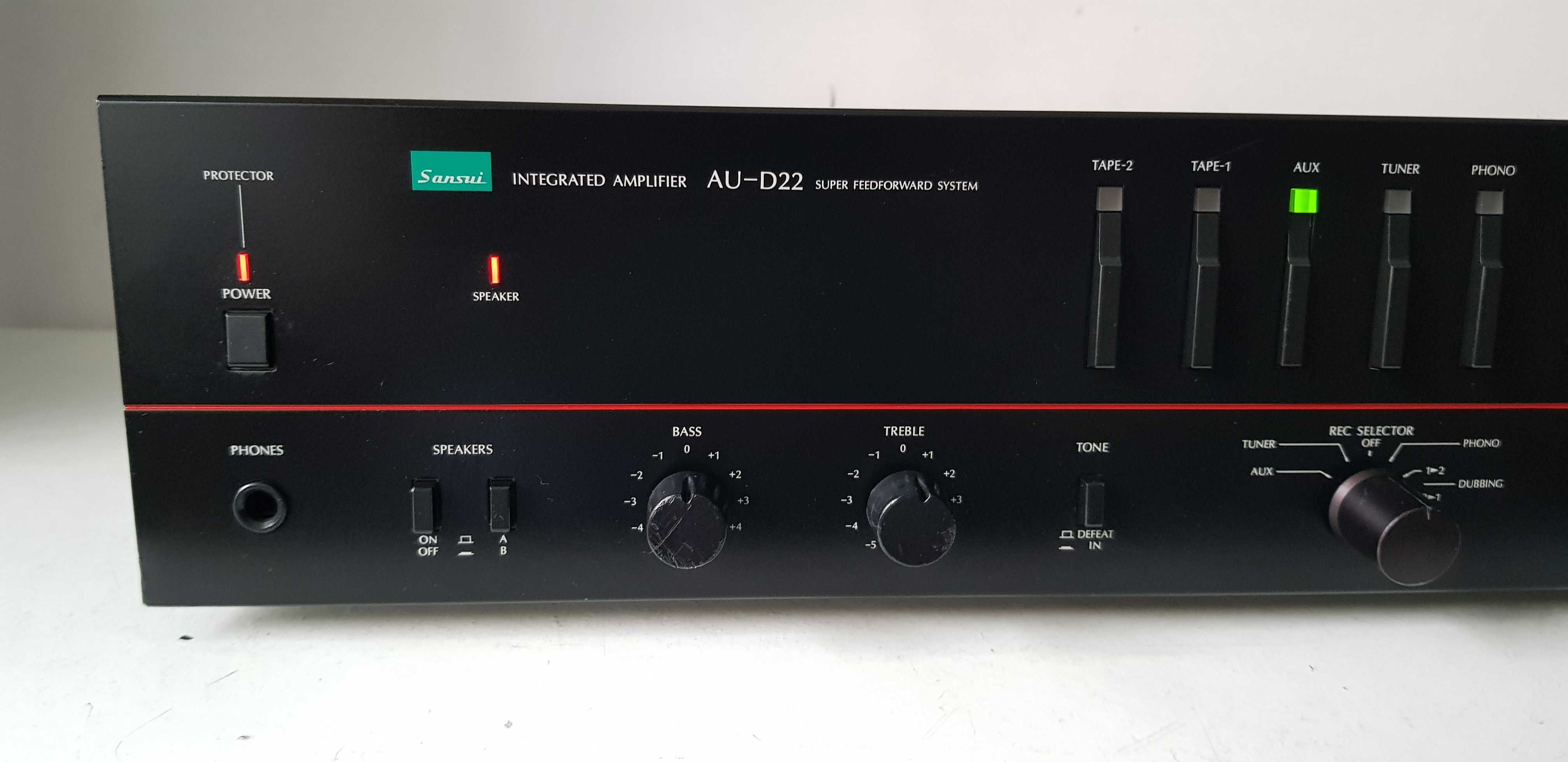 Sansui AU D 22 statie vintage Red Line obiect de colectie