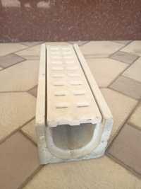 Брусчатка ва керамик плиткадан тушадиган сувларни дренажи бетон латок