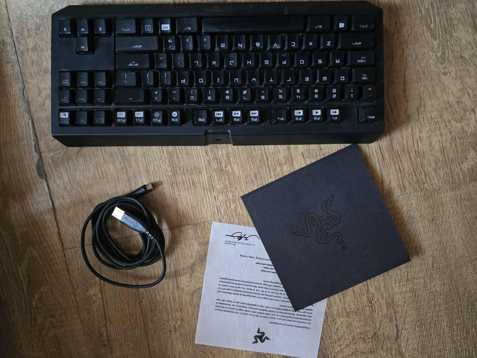 Клавиатурата Razer Blackwidow